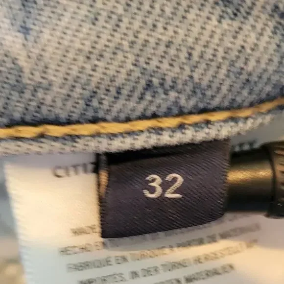 Citizens of Humanity Isola Jeans 32 Button Fly Cropped Bootcut Raw Hem NWT - Picture 6 of 16